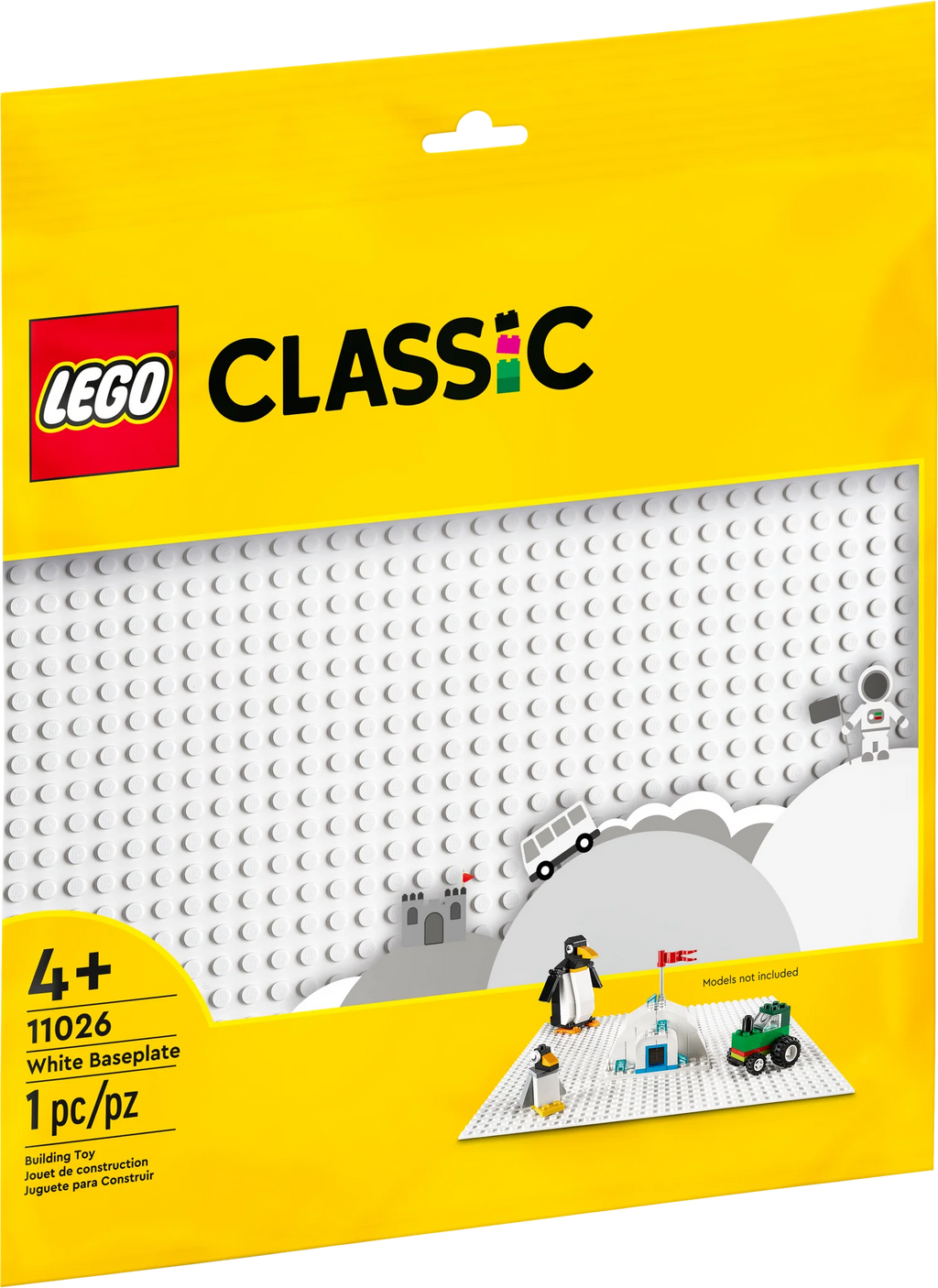 11026- White Baseplate