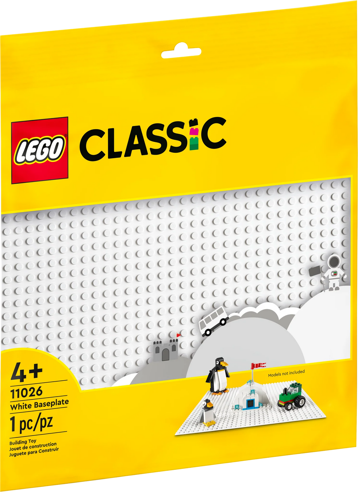 11026- White Baseplate