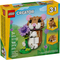 31376 Cute Hamster with a Flower