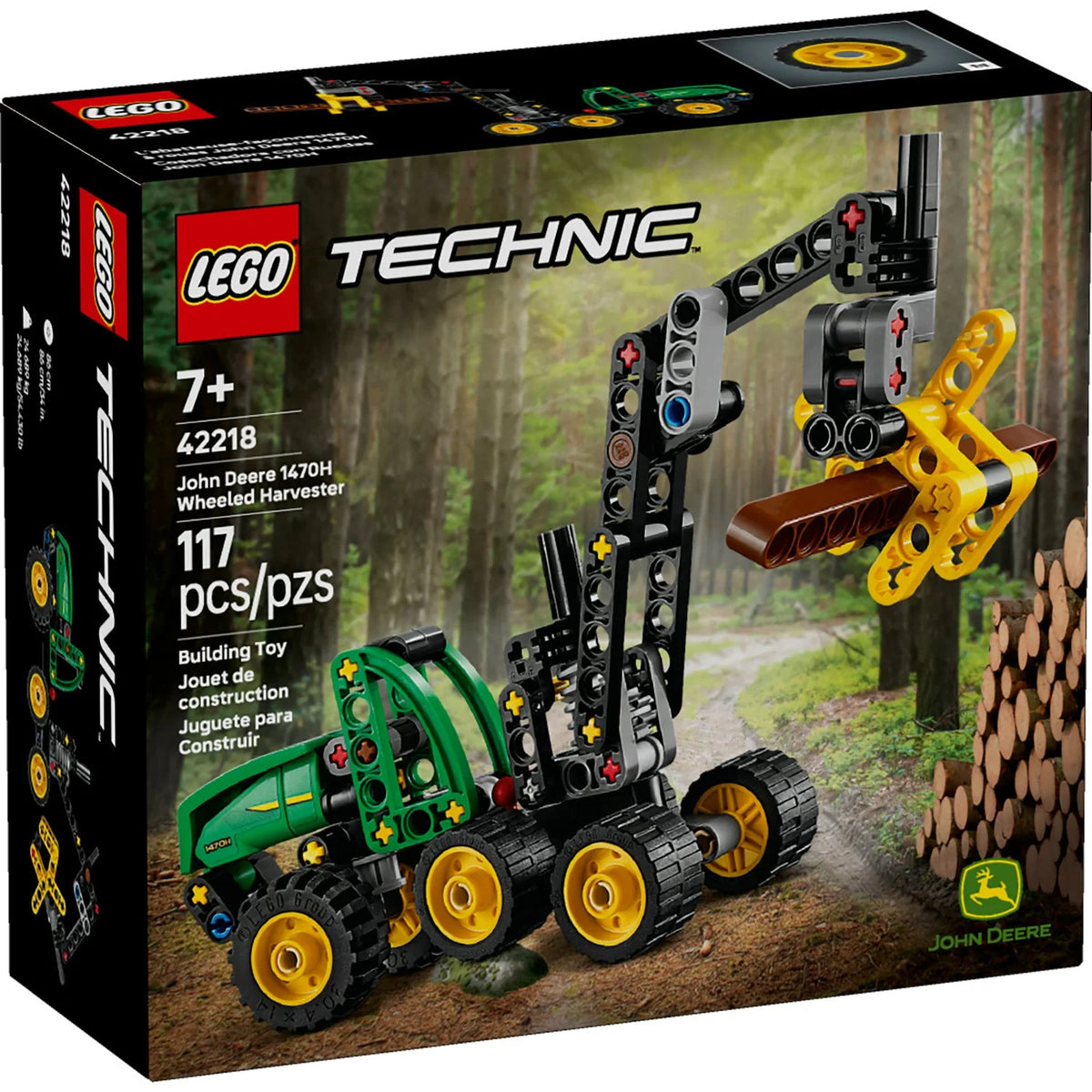 42218 John Deere 1470H Wheeled Harvester