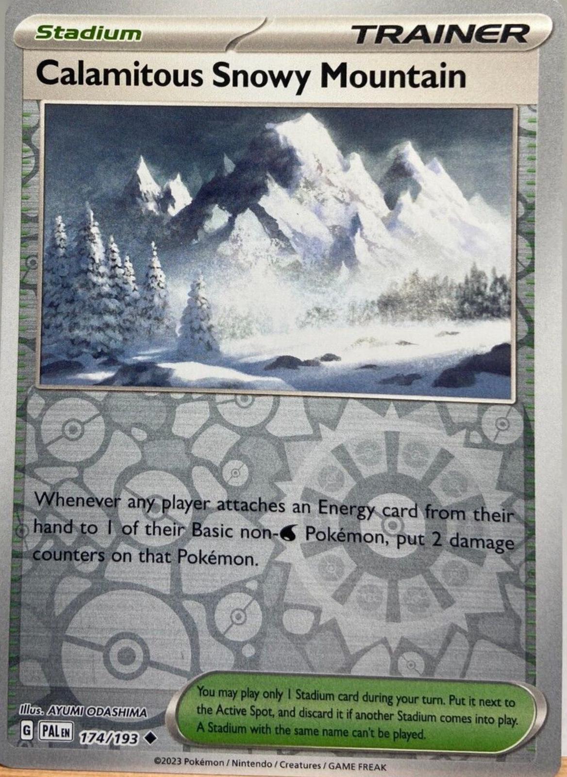 Calamitous Snowy Mountain