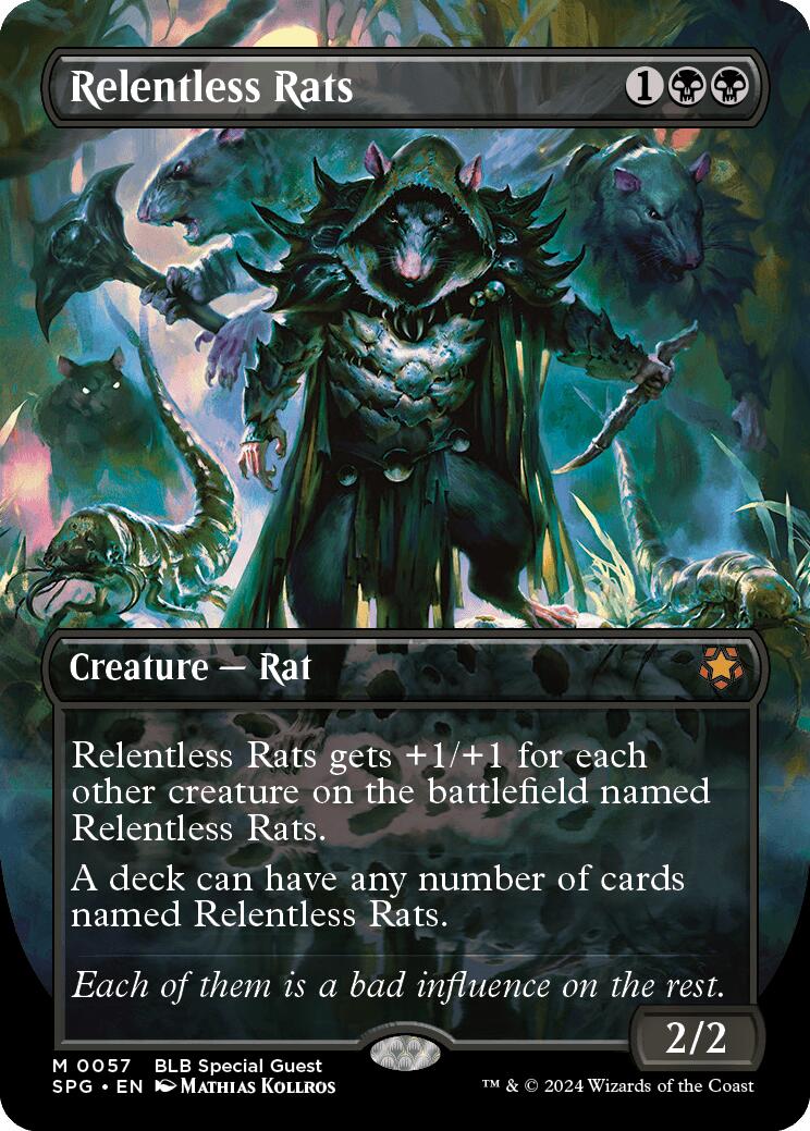 Relentless Rats (Borderless)