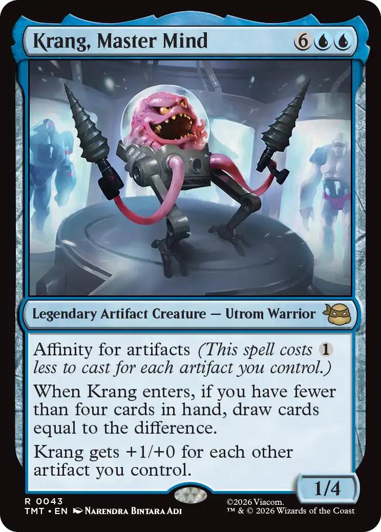 Krang, Master Mind