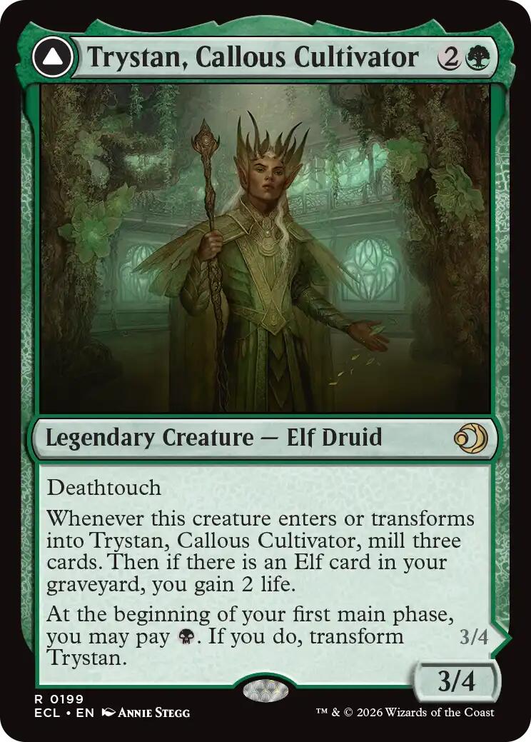 Trystan, Callous Cultivator