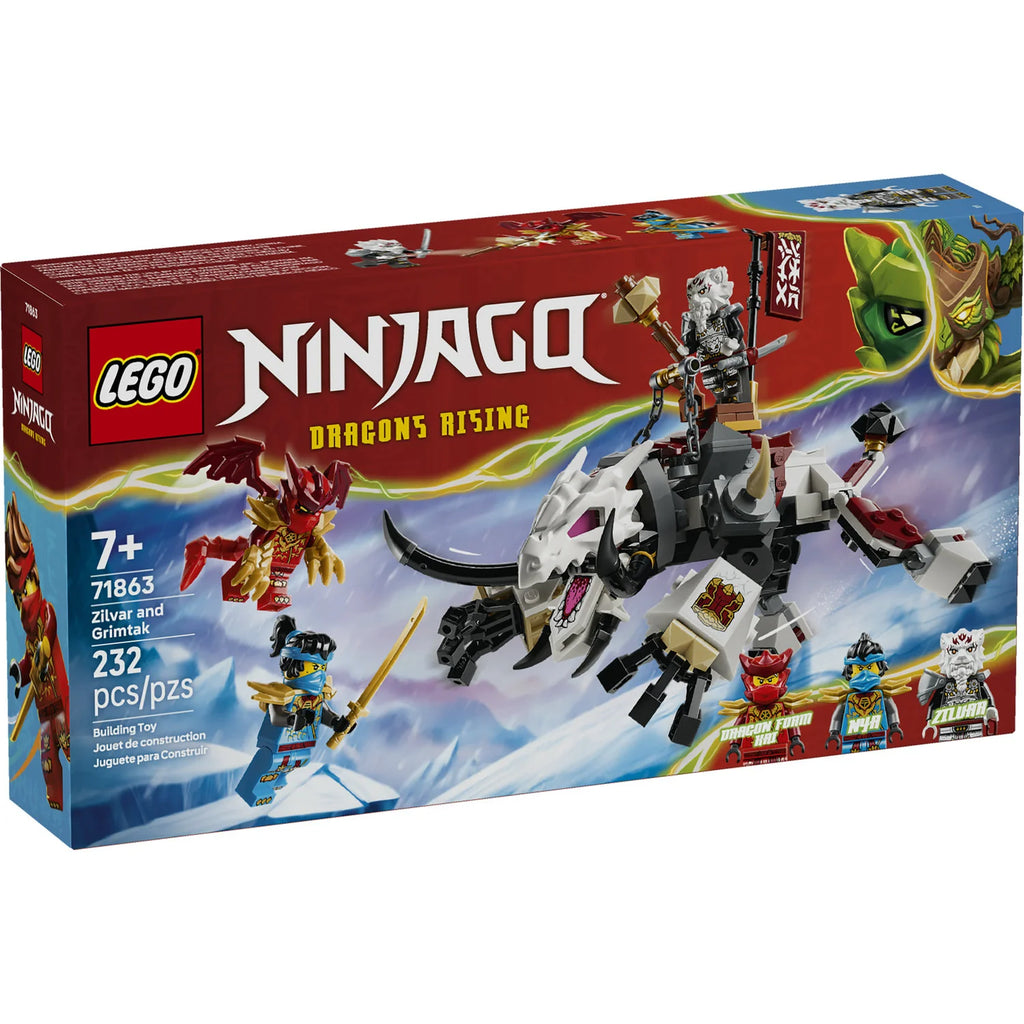 71863 Zilvar and Grimtak the Dragon Beast