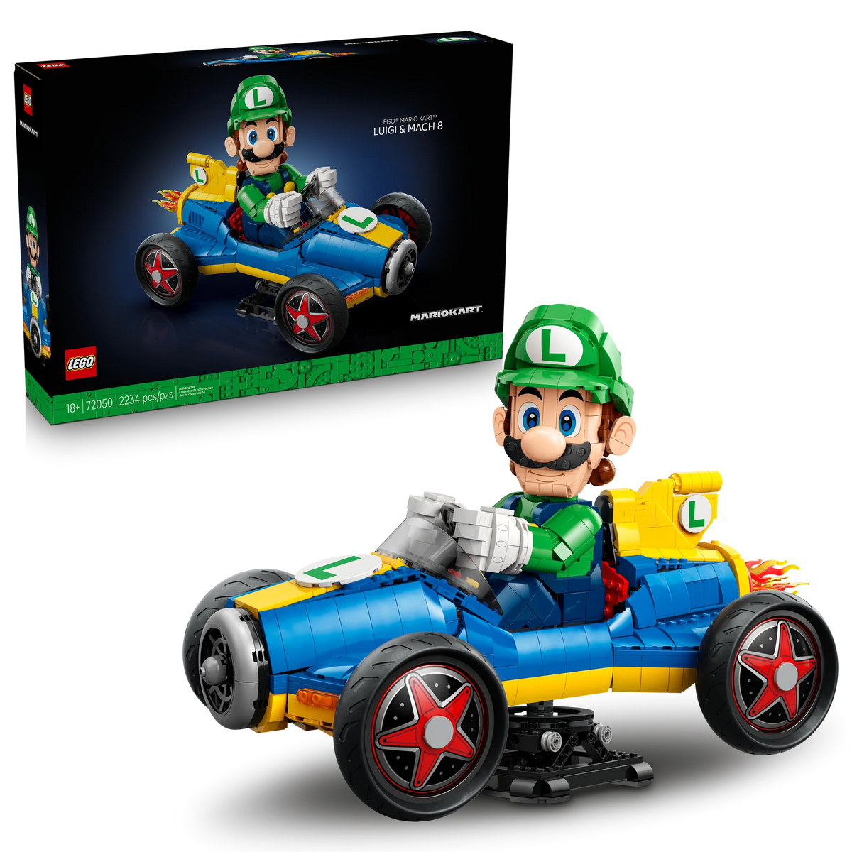 72050 Mario Kart™ – Luigi & Mach 8