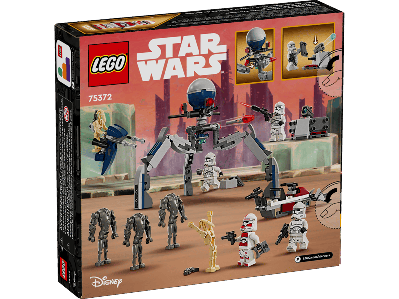 75372 Clone Trooper™ & Battle Droid™ Battle Pack