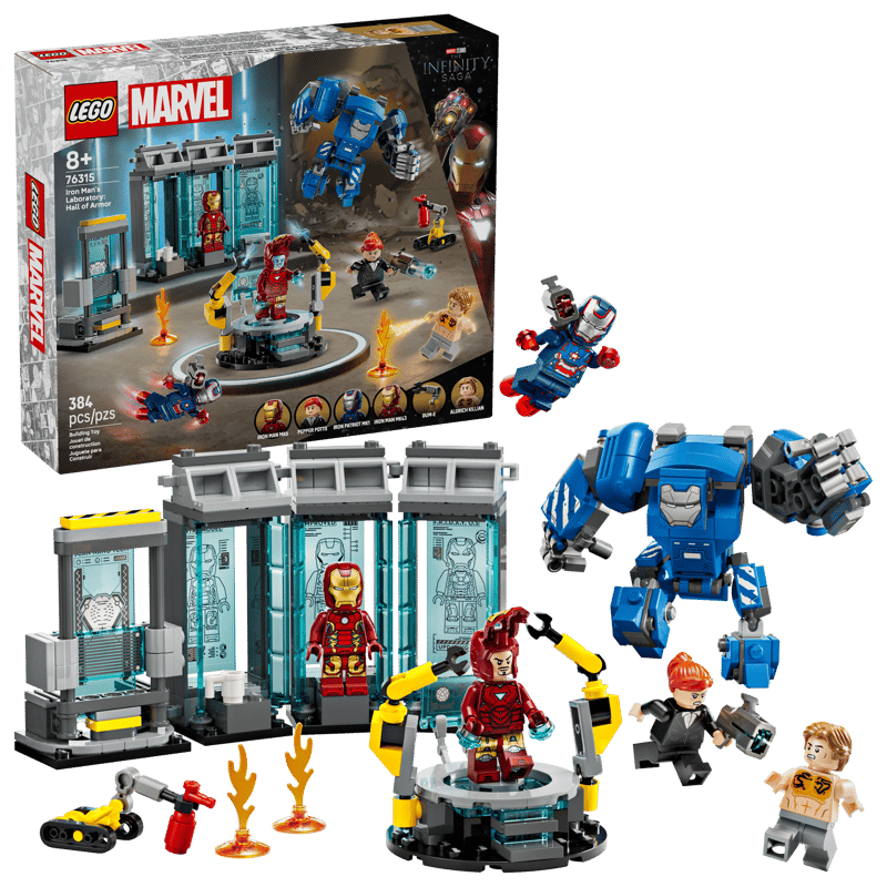 76315 Iron Man's Laboratory: Hall of Armor