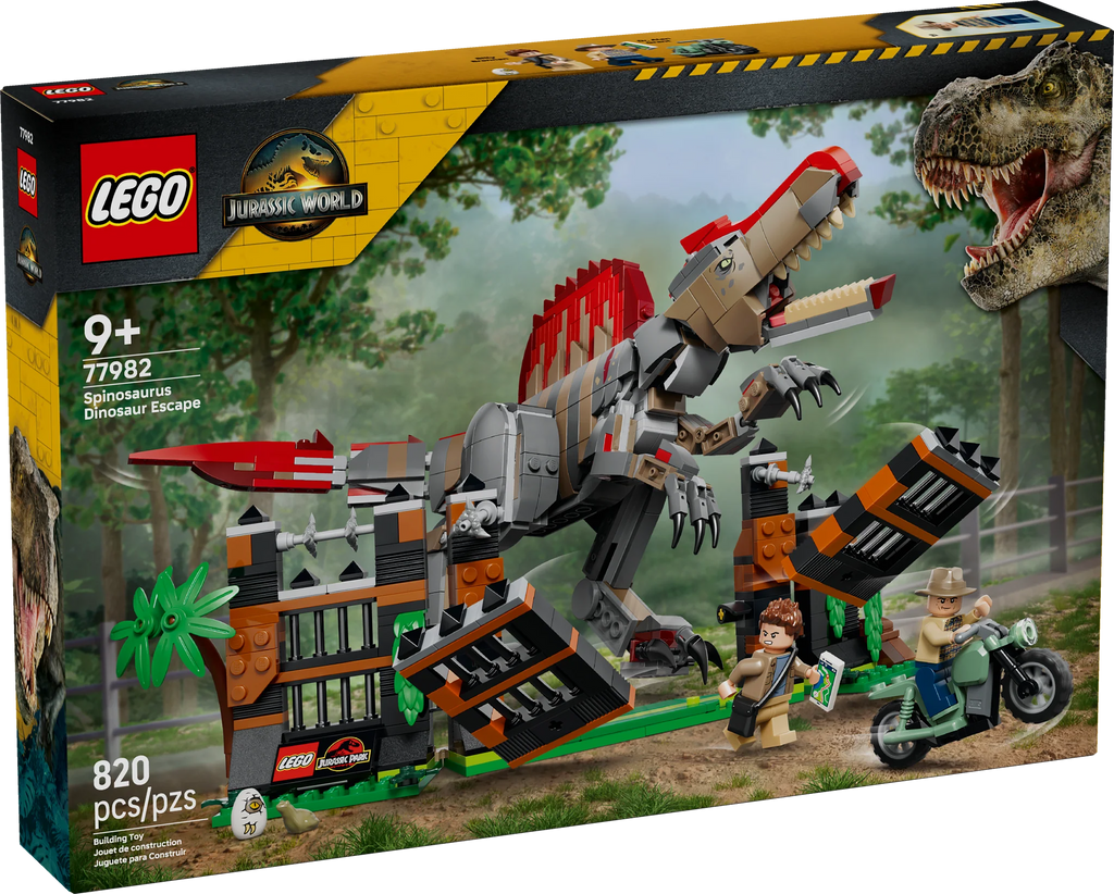 77982 Spinosaurus Dinosaur Escape
