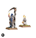 Necromancer Wizard and Familiar