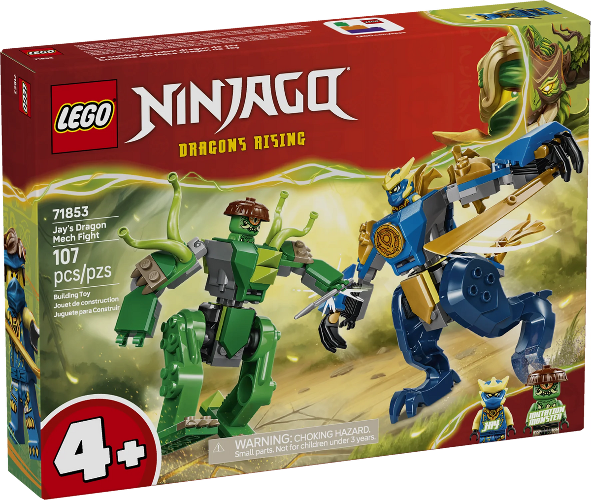 71853 Jay's Dragon Mech Fight