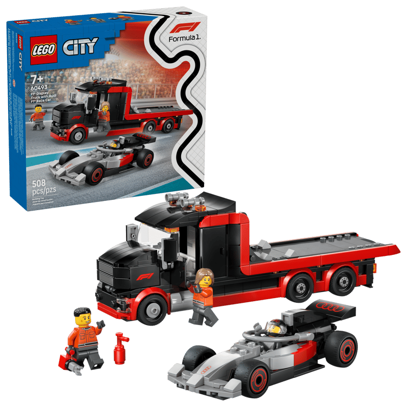 F1® Display Truck with Audi F1® Race Car